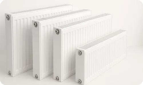 رادیاتور پنلی سفید سانیکا ارتفاع 30 سانت تیپ 22